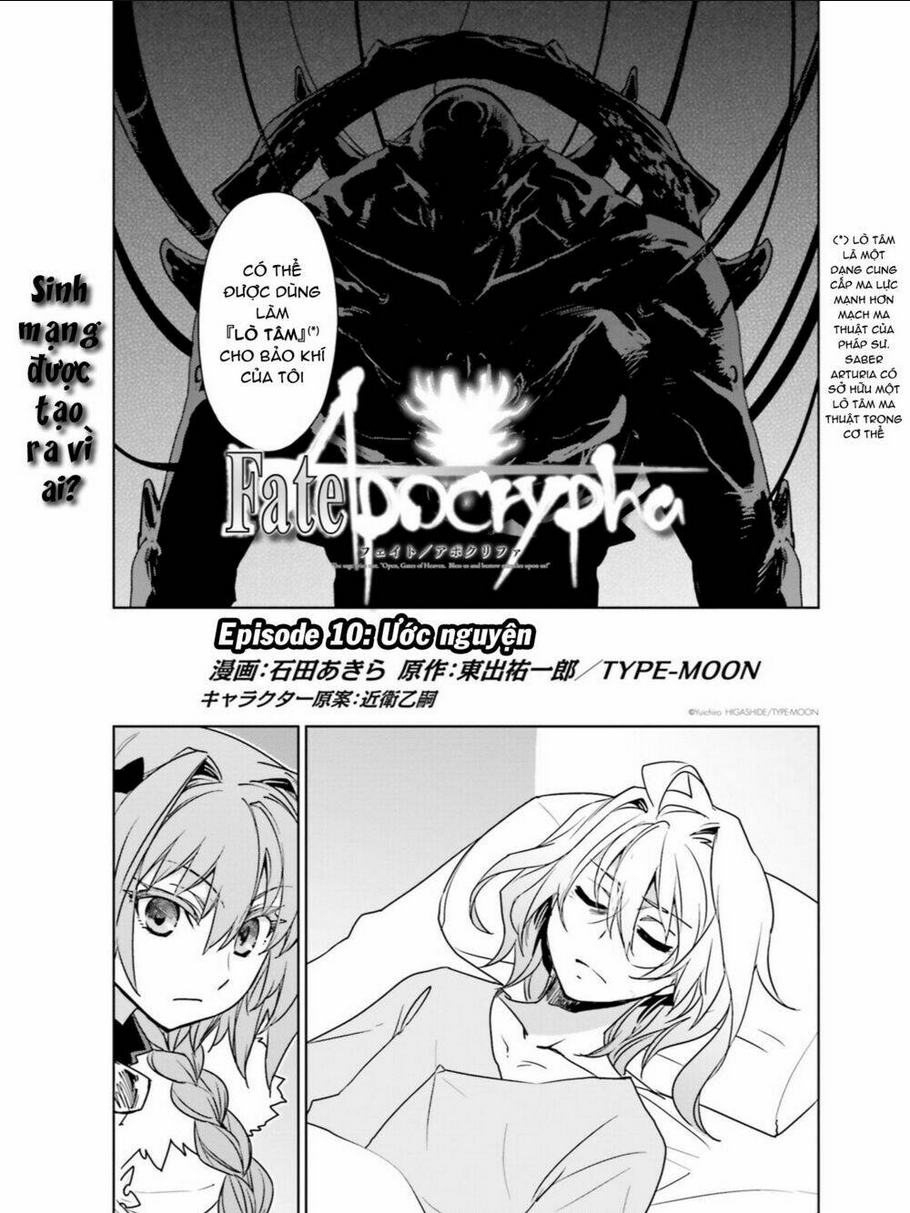 Fate/Apocrypha Chapter 10 - AB Truyện